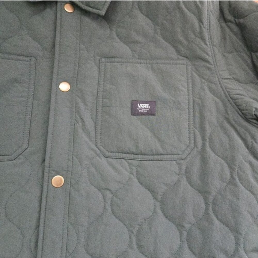 Vans Knox MTE 1 Jacket Mens Small Green New With Tags All Weather Quilted 042025 - Picture 4 of 7